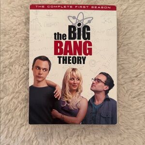 The Big Bang Theory - The Complete First Season (White & Red Cover)